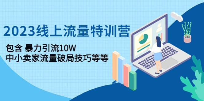 2023线上流量特训营：中小卖家流量破局技巧等等-62网赚