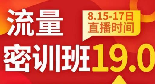 秋秋线上流量密训班19.0，打通流量关卡，线上也能实战流量破局-讯领网创