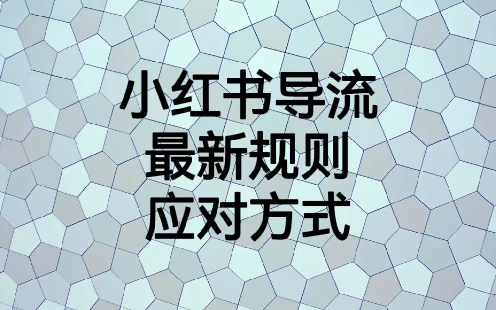 小红书导流最新规则应对方式，新规以后目前还可用的引流方式解读-讯领网创