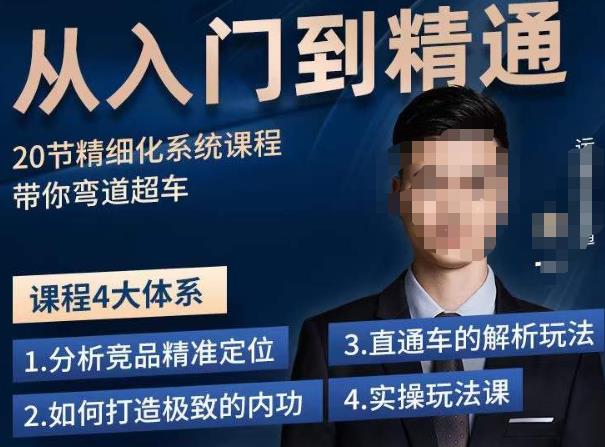 龙一·从入门到精通拼多多运营系列课，0-100的运营实操技巧，精细化系列课程带你弯道超车-讯领网创