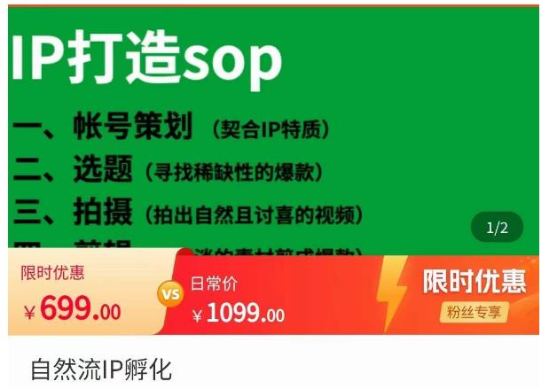 瑶瑶·自然流IP孵化，系统掌握IP孵化全流程，也能学到选题，剪辑，账号运营经验-讯领网创