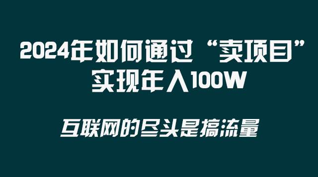 （8382期） 2024年如何通过“卖项目”实现年入100W-讯领网创