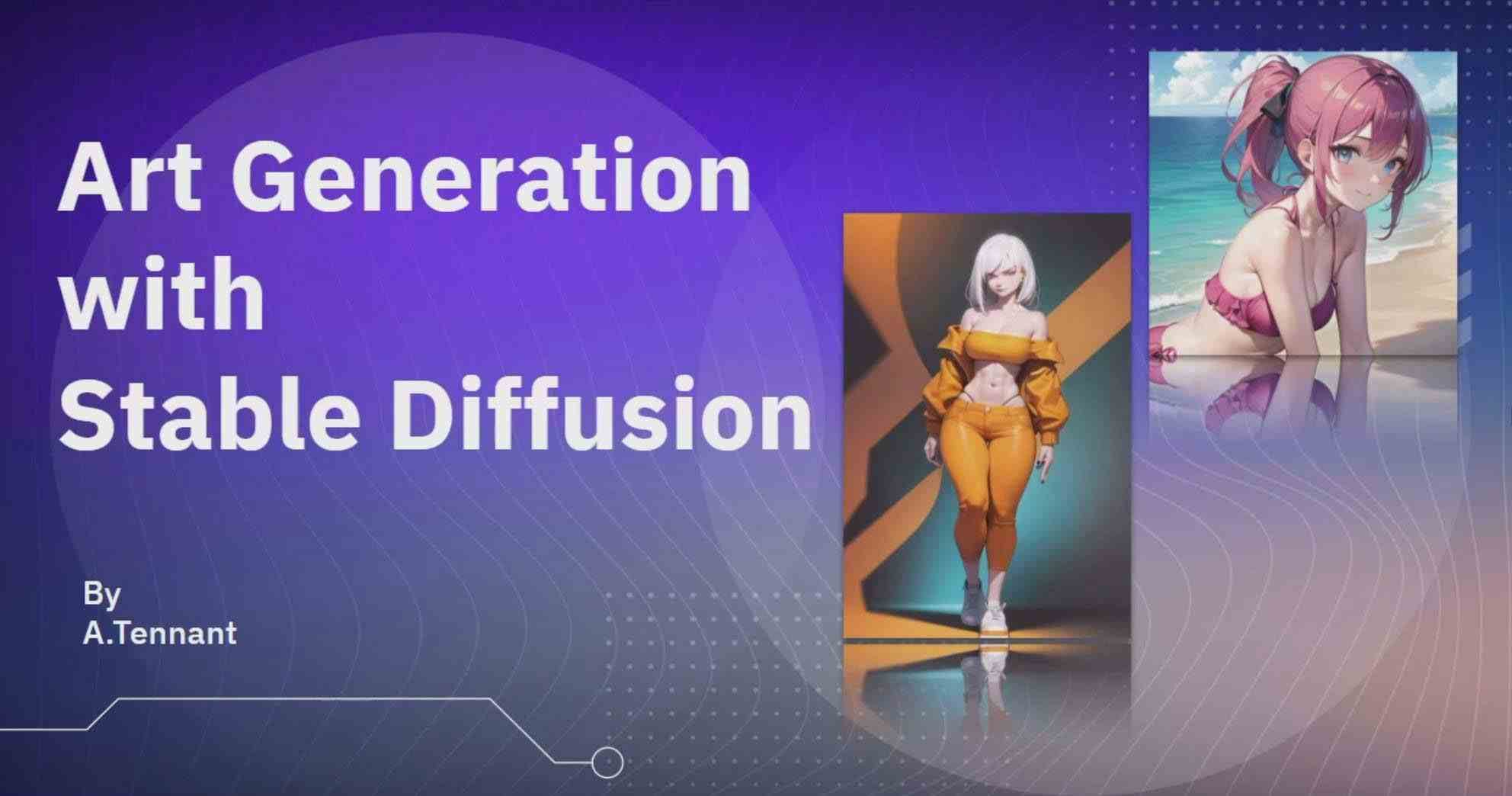 图片[2]-利用Stable Diffusion AI人工智能生成动漫艺术分步教程-14节课-中英字幕-讯领网创