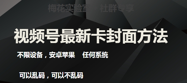 梅花实验室社群最新卡封面玩法3.0，不限设备，安卓苹果任何系统-讯领网创