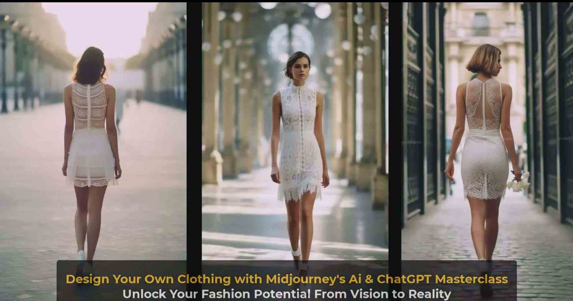 图片[4]-利用 Midjourneys Ai 人工智能设计自己的服装AI大师班-10节课-中英字幕-讯领网创