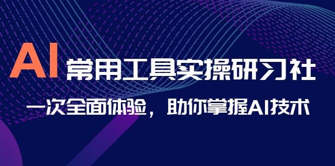 AI-常用工具实操研习社，一次全面体验，助你掌握AI技术-讯领网创