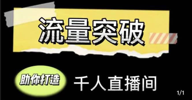 直播运营实战视频课，助你打造千人直播间（14节视频课）-讯领网创