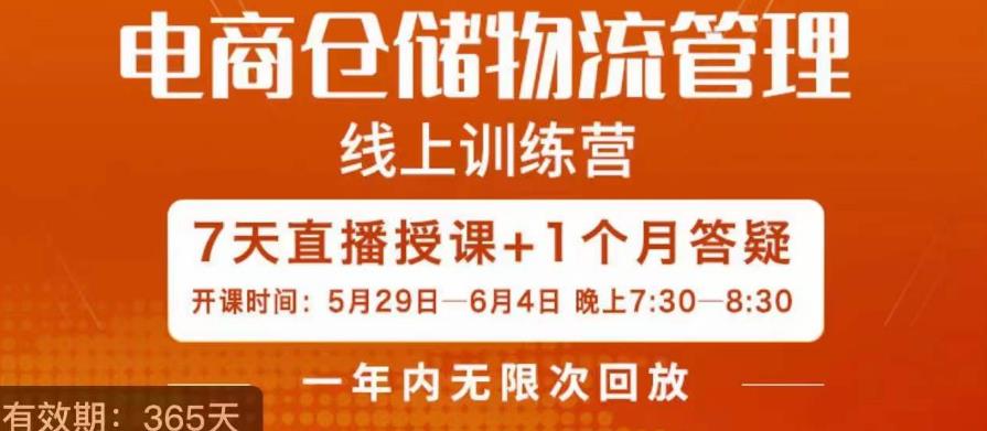 南掌柜·电商仓储物流管理学习班，电商仓储物流是你做大做强的坚强后盾-讯领网创