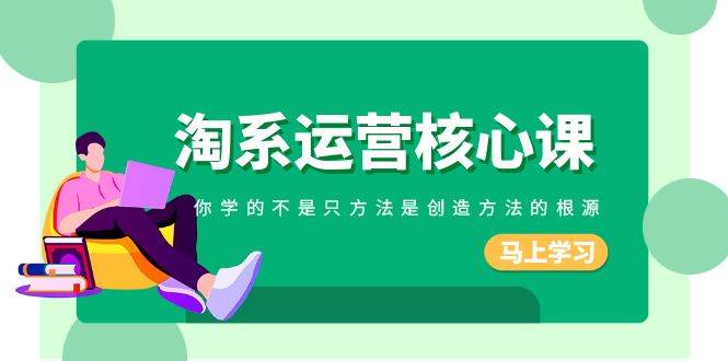 （8392期）淘系-运营核心课，你学的不是只方法是创造方法的根源（190节课）-讯领网创