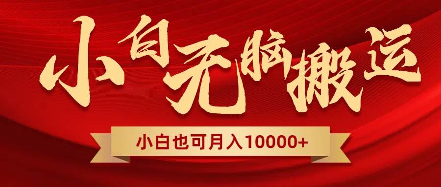 （8412期）无脑搬运视频，全新平台独占玩法，一个账号每天1000+，多账号轻松扩张！-讯领网创