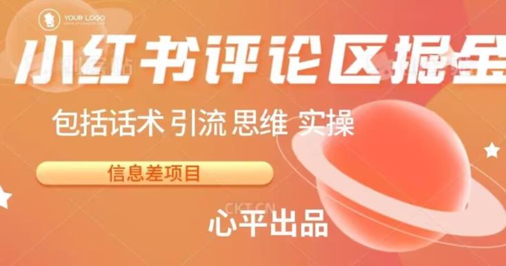 小红书评论区掘金日入200+【信息差项目】【揭秘】-讯领网创