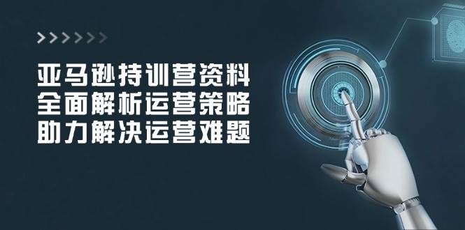 （14033期）亚马逊持训营资料，全面解析运营策略，助力解决运营难题-讯领网创