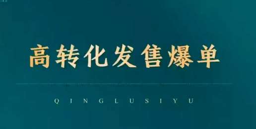 高转化发售爆单，引爆私域成交，打破运营全链-讯领网创