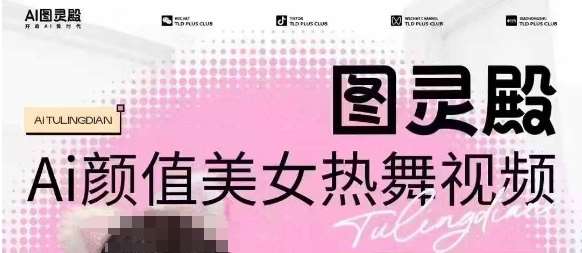 全网首发，原价988图灵殿AI颜值美女热舞视频，云端生图，轻松过原创-讯领网创