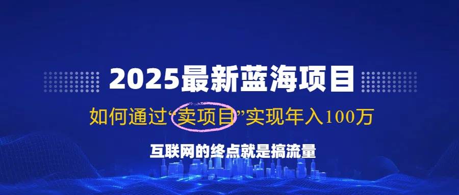（14305期）2025最新蓝海项目，零门槛轻松复制，月入10万+，新手也能操作！-讯领网创
