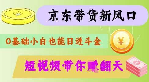 最新京东短视频带货代运营秘籍，轻松躺挣【揭秘】-讯领网创