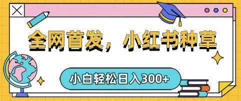 小红书种草，手机项目，日入3张，复制黏贴即可，可矩阵操作，动手不动脑【揭秘】-讯领网创