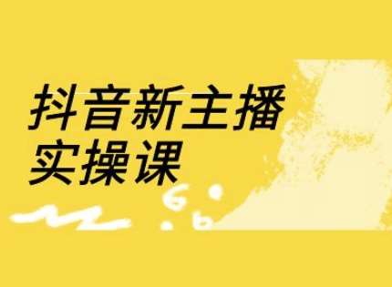 抖音新主播实操课，直播间流量运营线上实操课(18节)-讯领网创