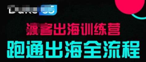 出海训练营基础课，​跑通出海全流程，实战案例拆解-讯领网创