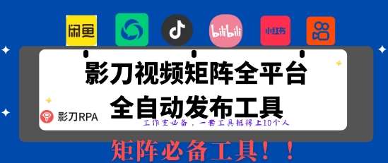 全网最新无人值守全平台自动发布矩阵rpa工具，日发1000条内容【揭秘】-讯领网创
