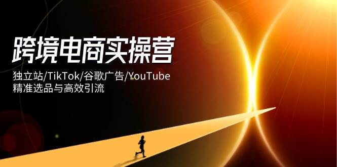 （14419期）跨境电商实操营：独立站/TikTok/谷歌广告/YouTube，精准选品与高效引流-讯领网创