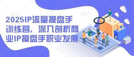 2025IP流量操盘手训练营，深入剖析商业IP操盘手职业发展-讯领网创