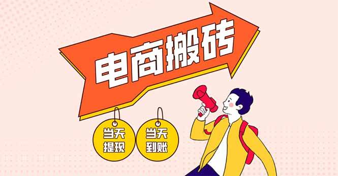 （14310期）电商搬砖项目，单机日收益300+，非常暴力，小白上手就会-讯领网创