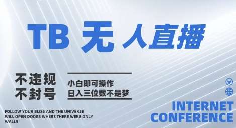2025年淘宝无人直播带货10.0   全新技术，不违规，不封号，纯小白操作，日入几张【揭秘】-讯领网创