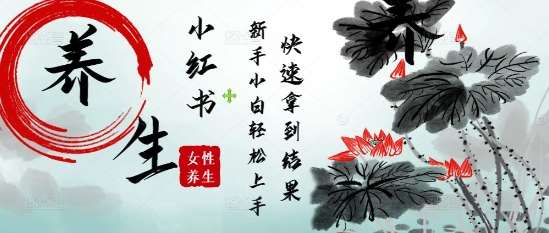 疯狂火爆，用Deepseek小红书平台的女性古声古韵养生爆款，小白轻松制作，快速拿到结果-讯领网创