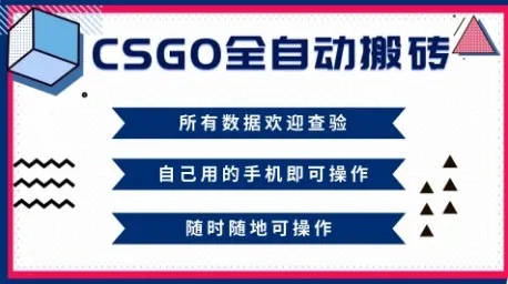 CSGO全自动搬砖，年底钱回家好项目，当天可拿到结果，新手小白轻松月入1W+【揭秘】-讯领网创