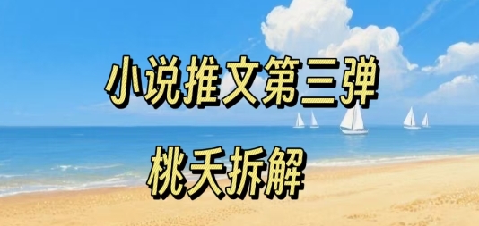 小说推文项目操作全流程第三弹，0粉就能做，门槛低非常适合新手-讯领网创