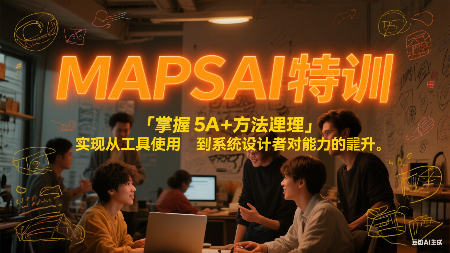 MAPSAI 特训，掌握 5A + 方法论，实现从工具使用者到系统设计者的能力跃升-讯领网创