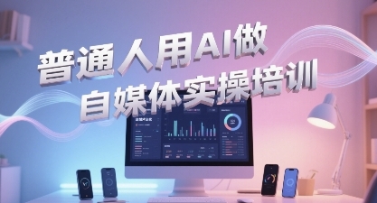 普通一个人用AI做自媒体，助你轻松开启AI自媒体创作之路-讯领网创