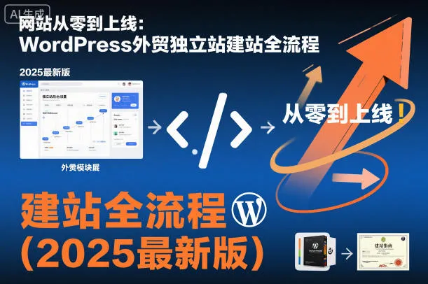 网站从零到上线：WordPress外贸独立站建站全流程(2025最新版)-讯领网创