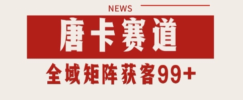 唐卡赛道私域引流获客 自热矩阵SOP日引流99+精准客资【揭秘】-讯领网创