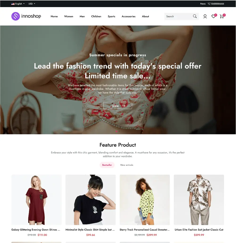 InnoShop(PHP开源免费跨境电商系统)-讯领网创