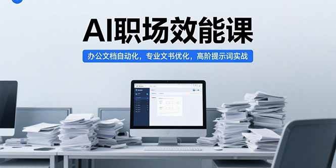 （15371期）AI职场效能课，办公文档自动化，专业文书优化，高阶提示词实战-寒山客
