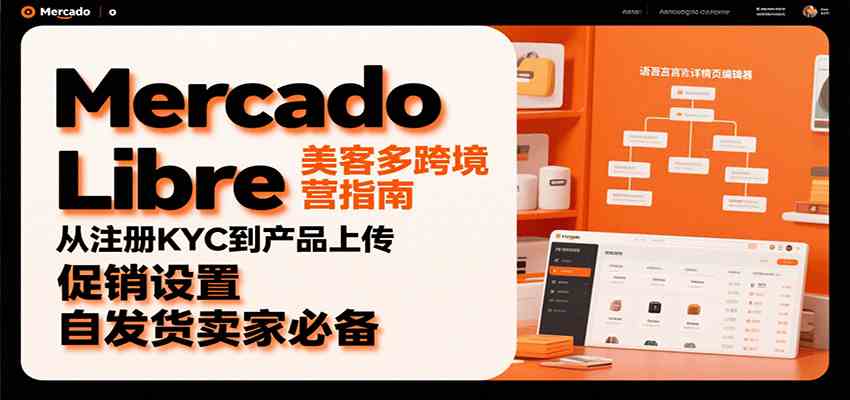 Mercado Libre 美客多跨境运营指南：从注册KYC到产品上传、促销设置，自发货卖家必备-讯领网创