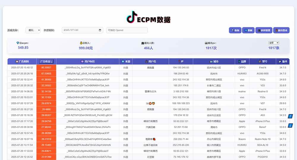 （15463期）抖音小游戏，日赚2000＋2025最火赛道-讯领网创