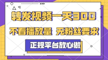 转发视频一天3张+，正规平台放心做，不看播放量，不看粉丝量，一个任务几分钟完成【揭秘】-讯领网创