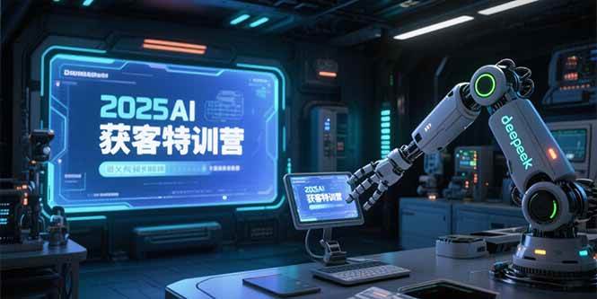 （15289期）2025AI获客特训营，AI图文视频全制作，deepseek工具实操教学-讯领网创