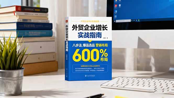 (16296期)外贸企业增长实战指南,八步法、爆品选品、营销布局,业绩增长300% (16296期)外贸企业增长实战指南,八步法、爆品选品、营销布局,业绩增长300%