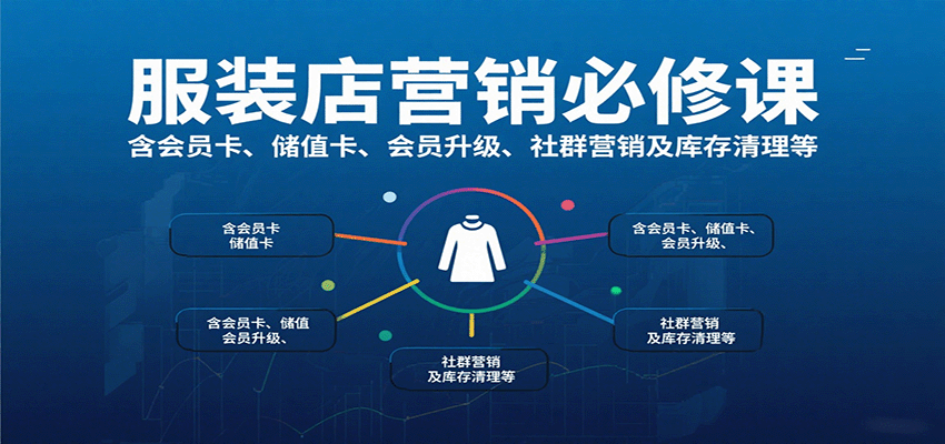 服装店营销必修课：含会员卡、储值卡、会员升级、社群营销及库存清理等-讯领网创