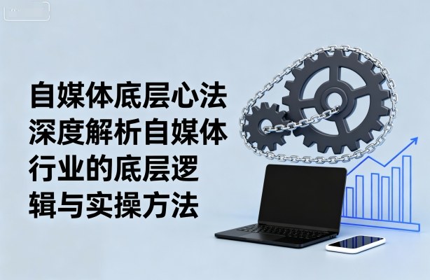 自媒体底层心法，深度解析自媒体行业的底层逻辑与实操方法-讯领网创